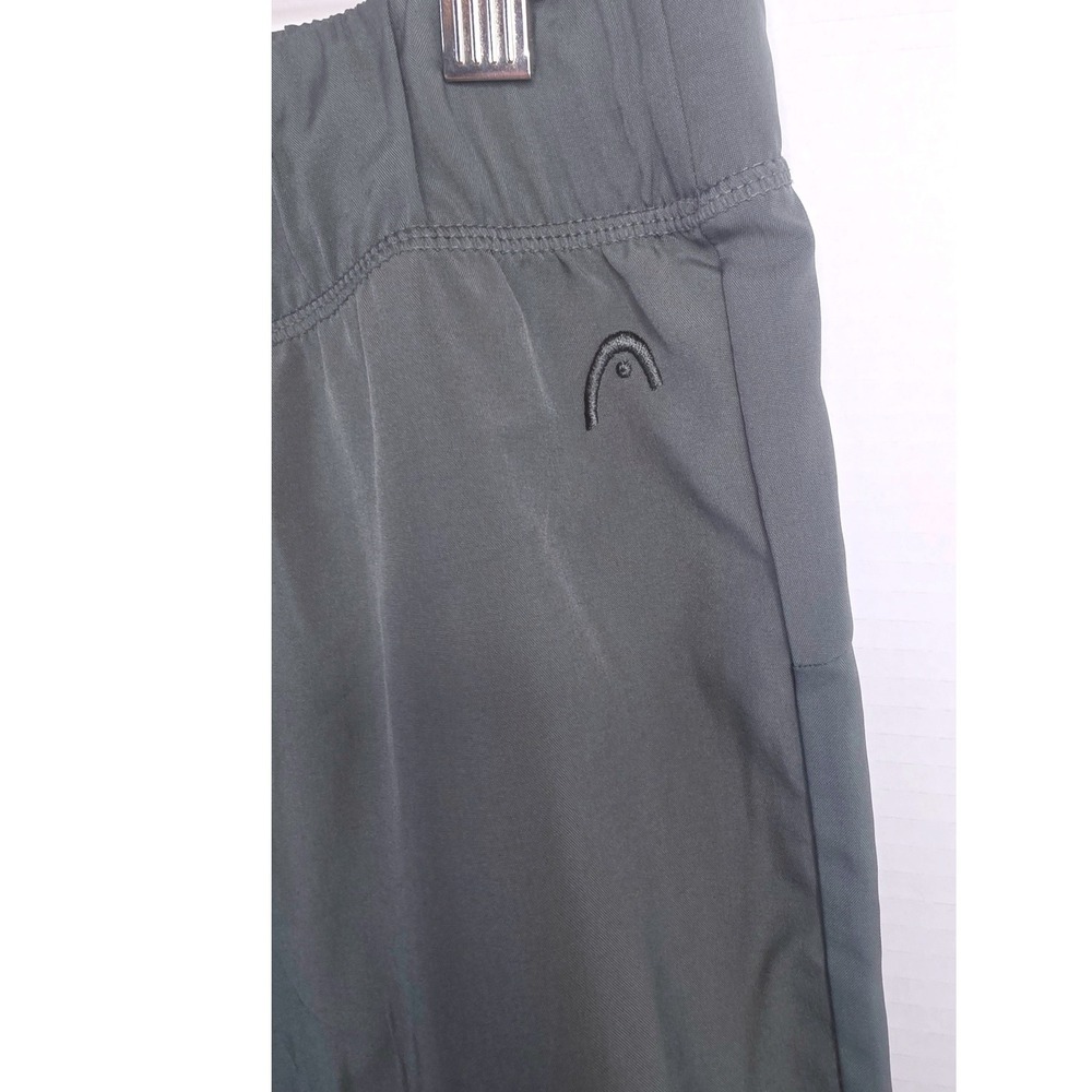 Head Sage Green/Gray Athletic Activewear Pants Drawstring SZ L NO POCKETS - Picture 3 of 9